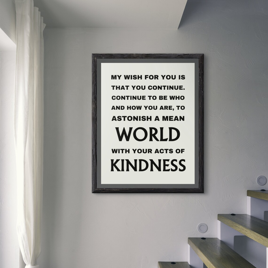 My Wish For You Acts Of Kindness Inspirational Encouragement Poster