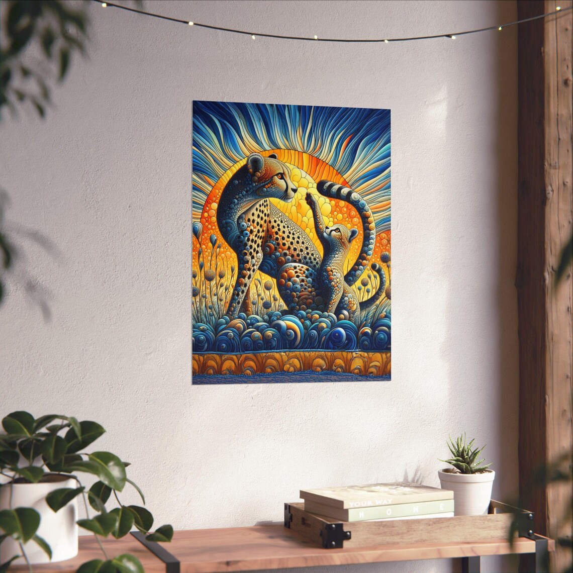 Cheetah Poster, Safari Wall Art for Nature Lovers - Image 3