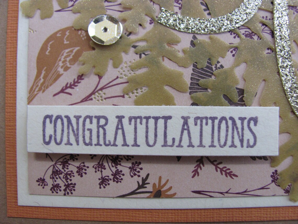 Fall Inspired 50th Anniversary Greeting Card - Image 2