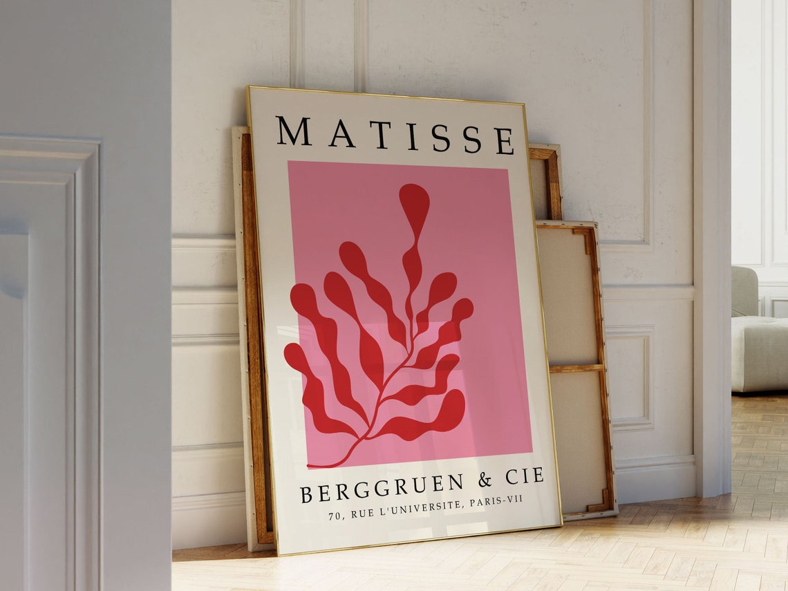 Henri Matisse Print Matisse Poster Matisse Wall Art Matisse Art Print Exhibition Poster - Image 3