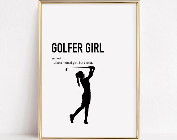 Golf Gifts For Girls Gifts For Mom Retirement Gifts For Women Golf Lover Gift Golfer Gifts Golf Gifts For Women Wall Art