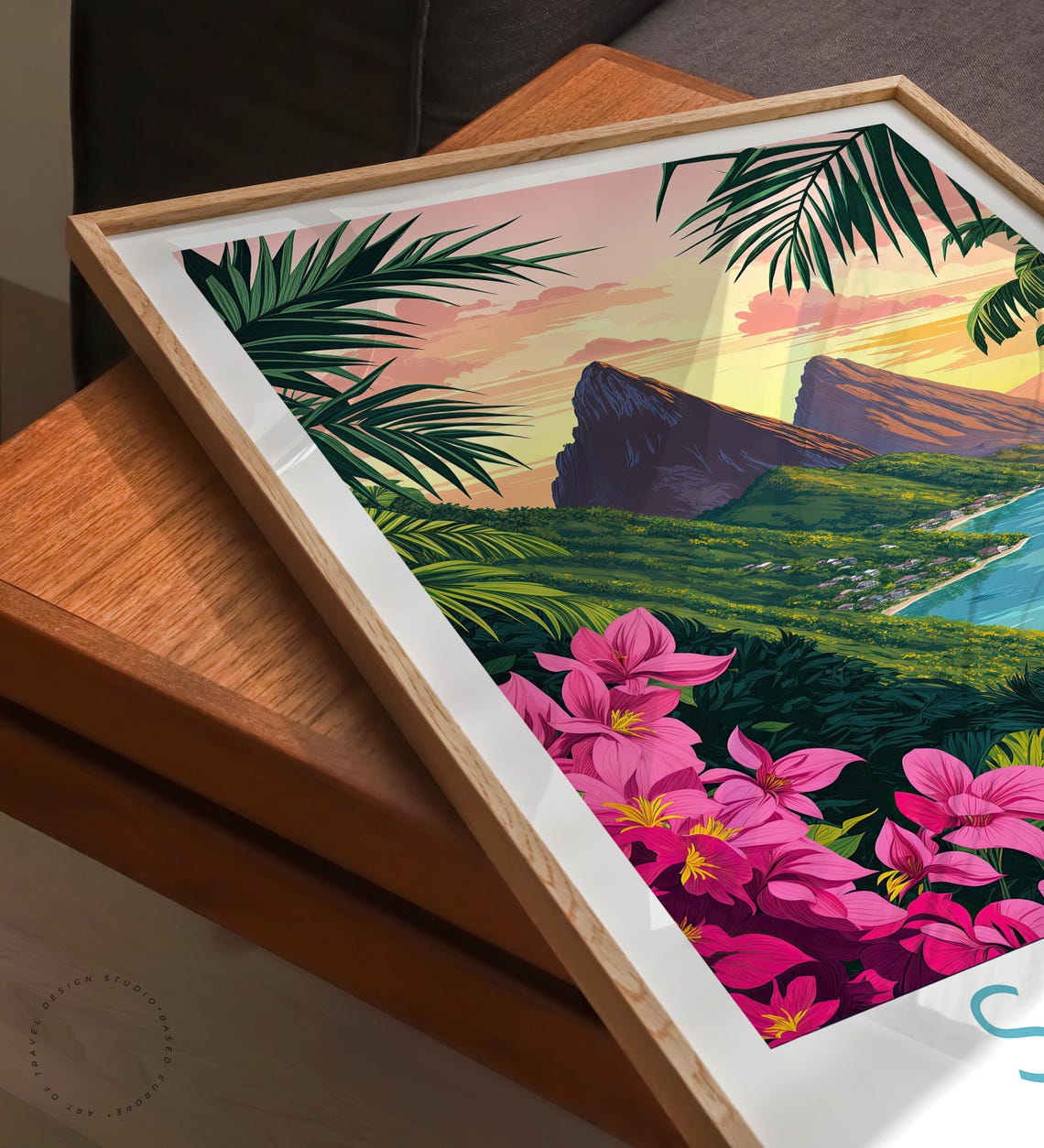 Saint Lucia Home Decor Travel Poster - Image 6