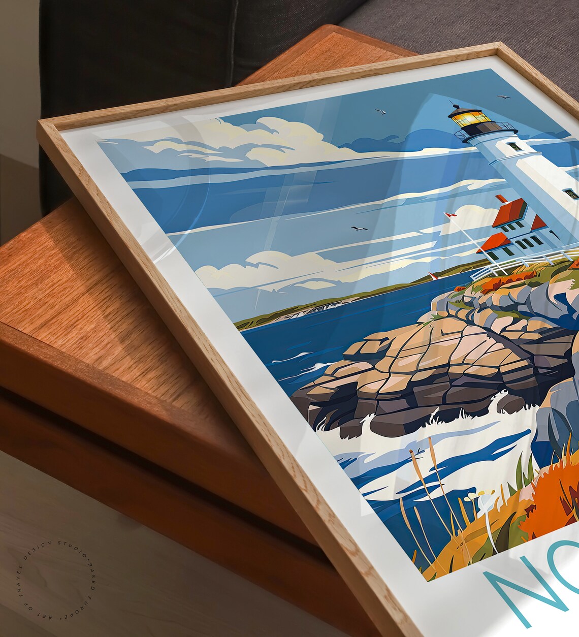 Nova Scotia Travel Poster, Halifax Citadel Art Print - Image 3