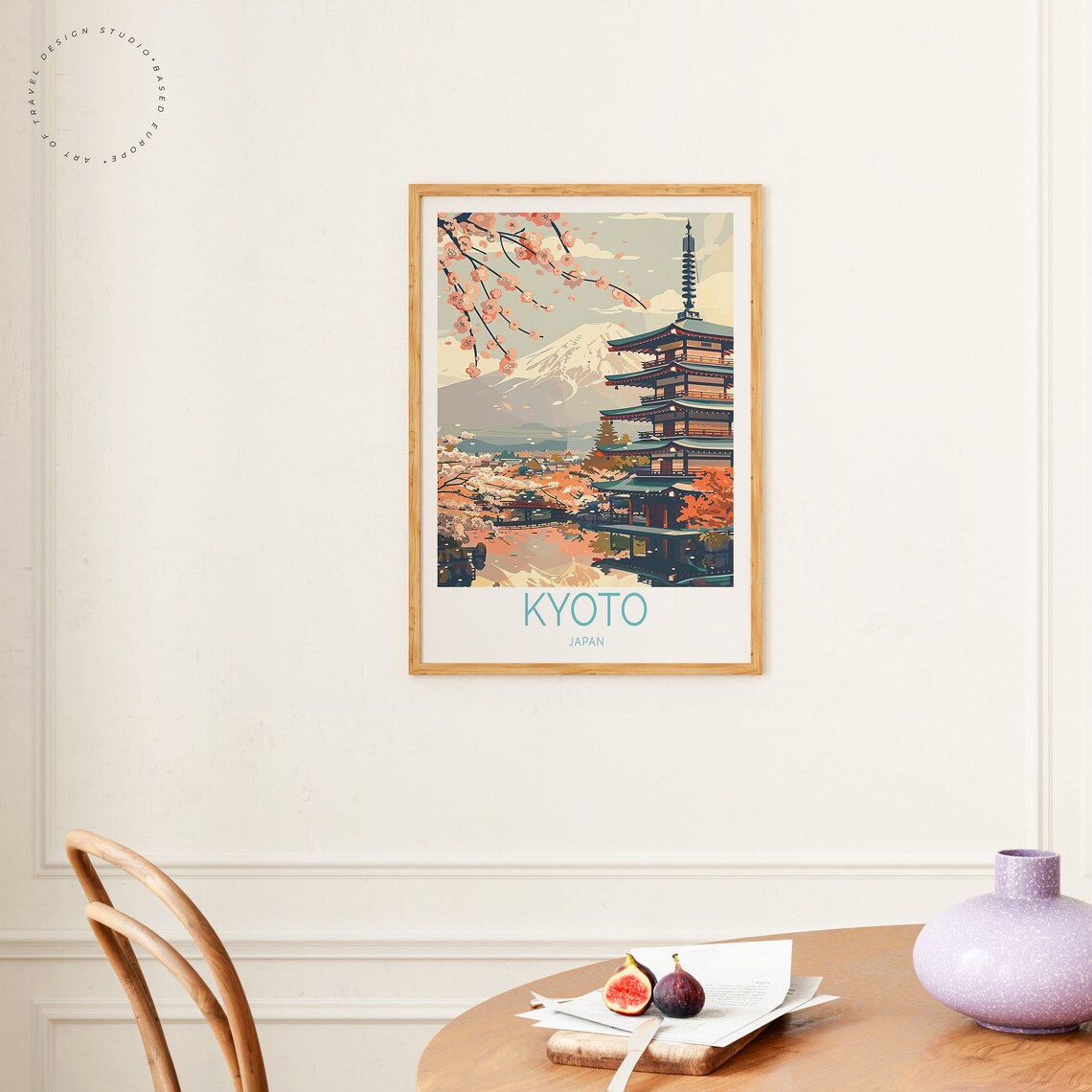 Kyoto Travel Poster, Japan Travel Poster Art Print - Image 2