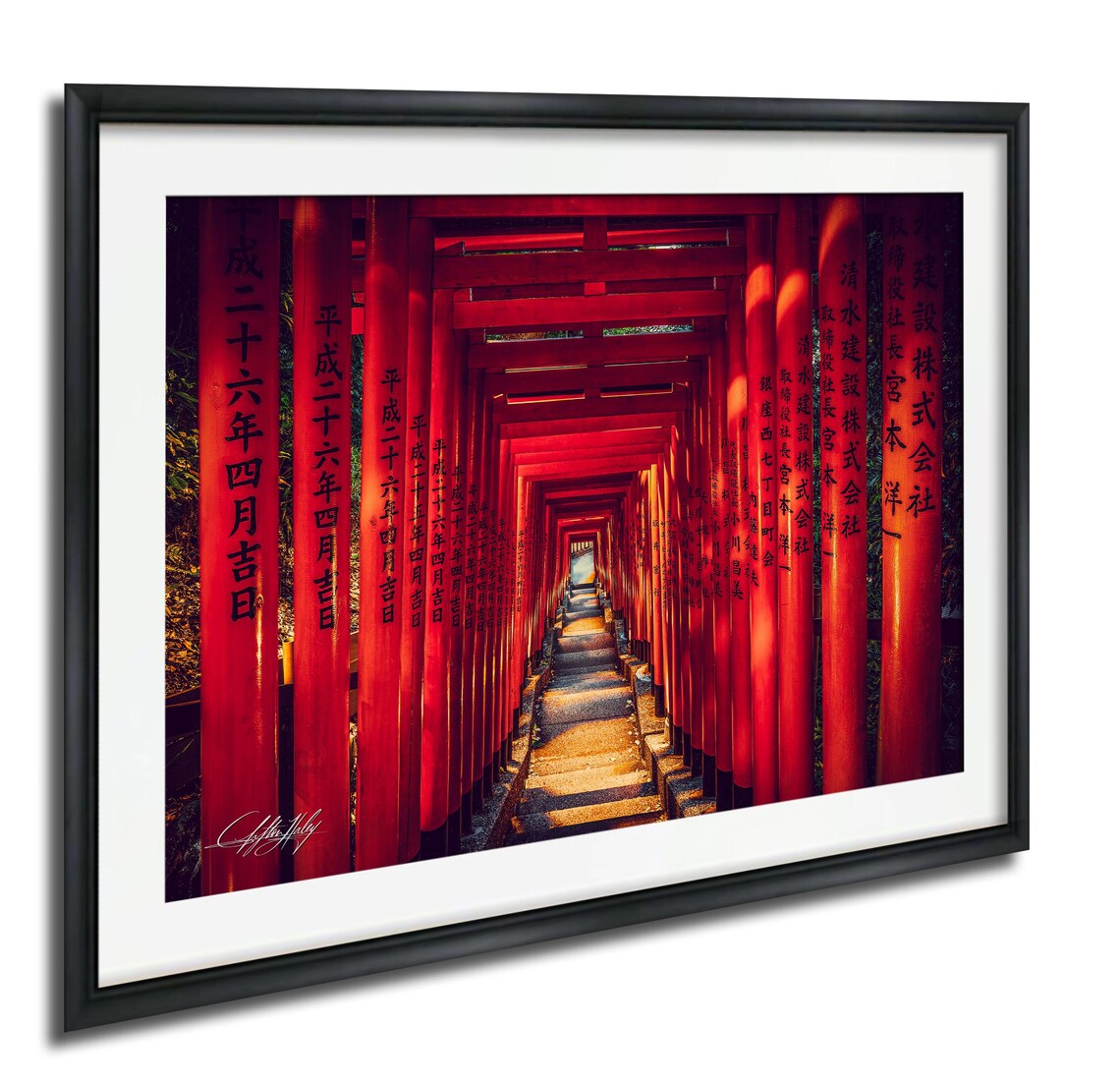 Inari Shrine Hie Jinja Pilgrimage Art Print