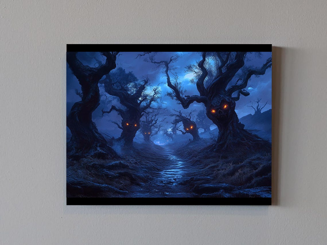 The Haunting Grove - Modern Art Print