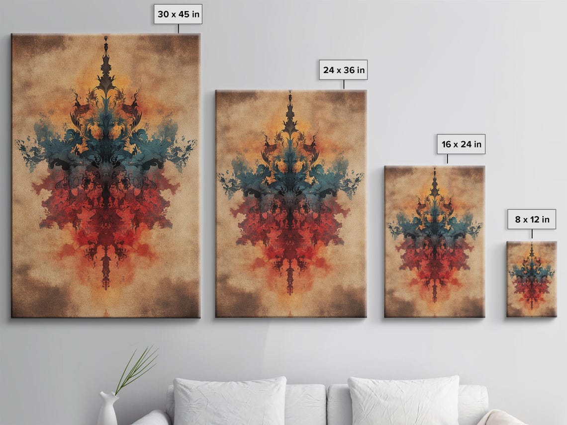 Whimsical Rainbow Burst Art Print - Image 3