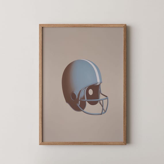 Football Poster Gifts Sports Themed Nursery Decor Prints