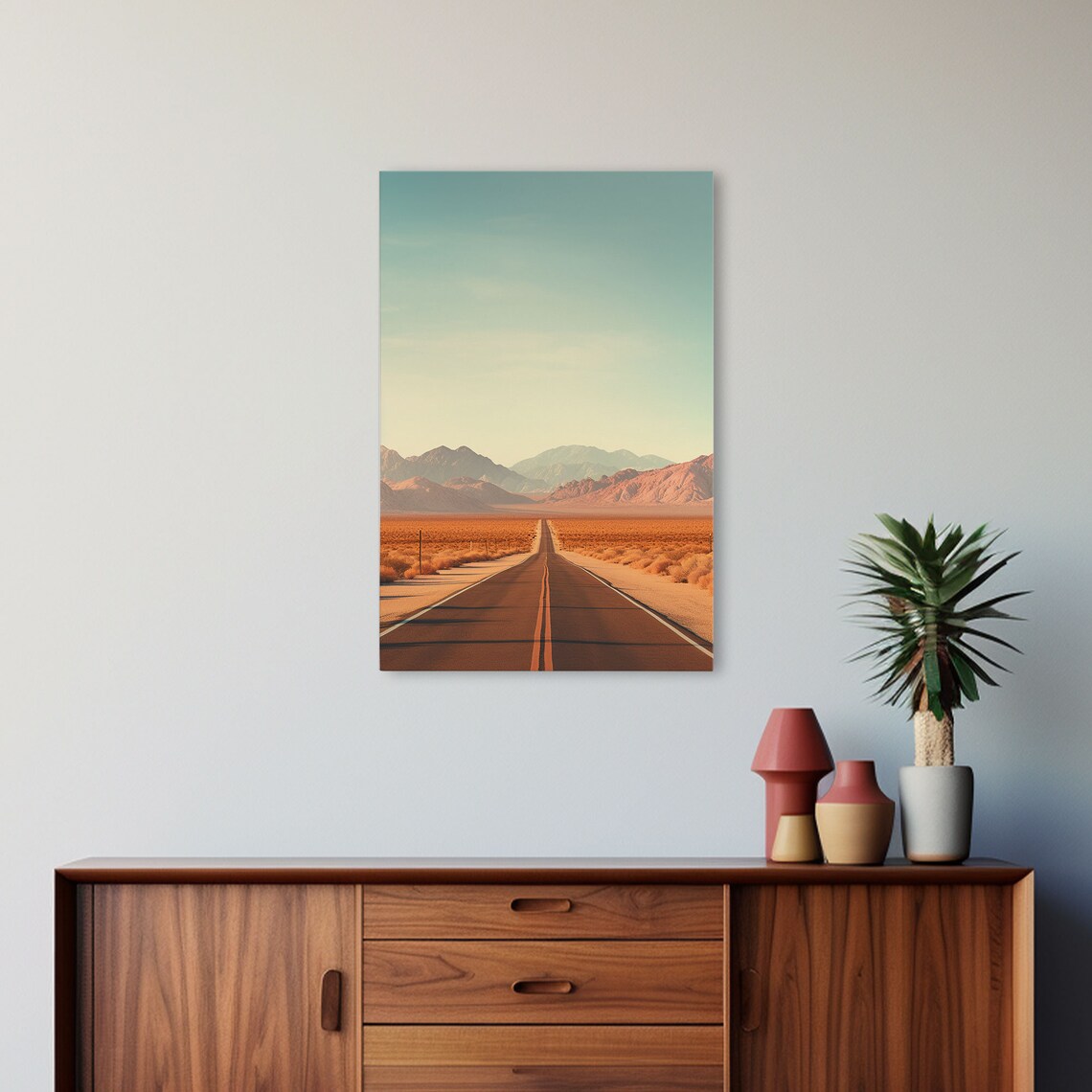 Desert Landscape Desert Wall Art Mountains Wall Art Print Wall Hanging Portrait Art Home Decor Prints Office Wall Decor - Image 4