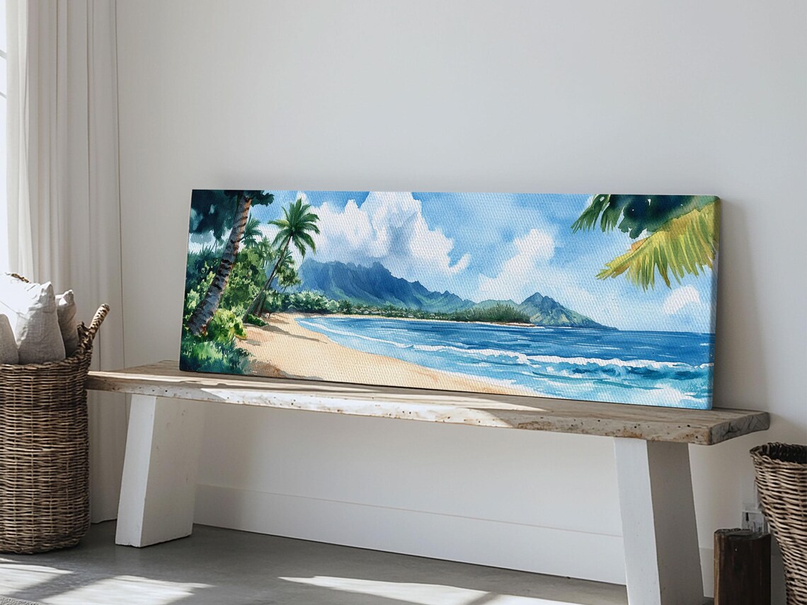 Hawaii Coastal Landscape Art Print, Ocean View - Image 6