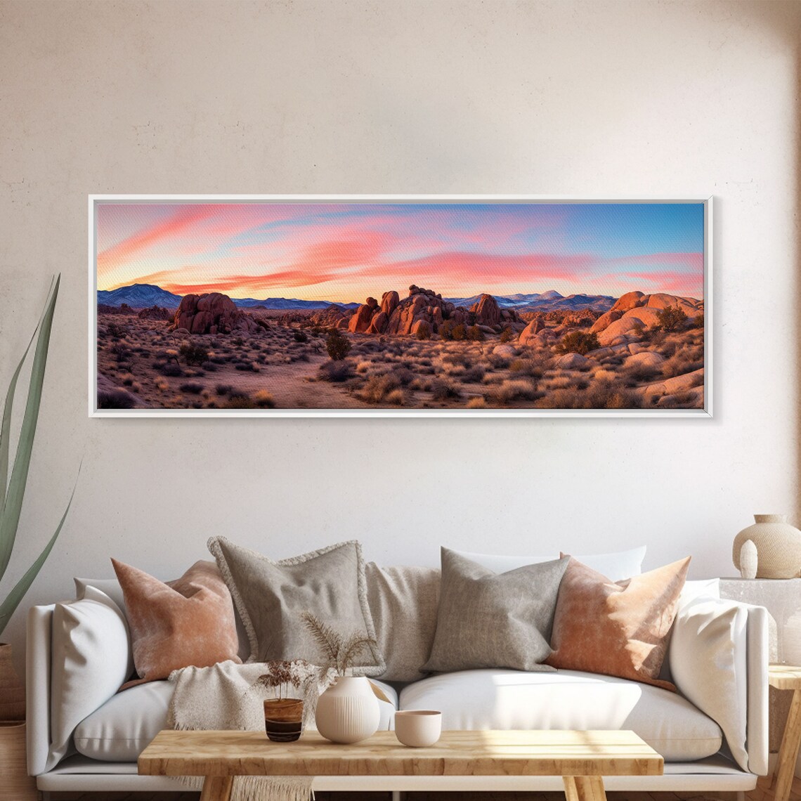 Joshua Tree National Park Panoramic Travel Poster - Image 5