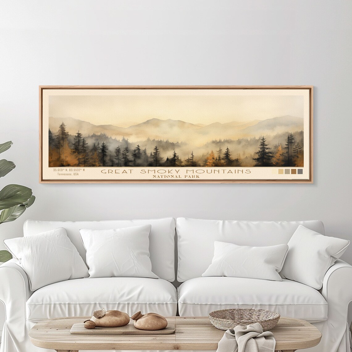 Great Smoky Mountains National Park Panoramic Poster