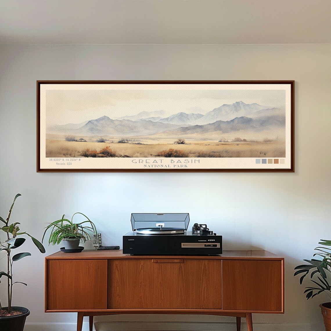 Great Basin National Park Minimalist Travel Poster - Image 4