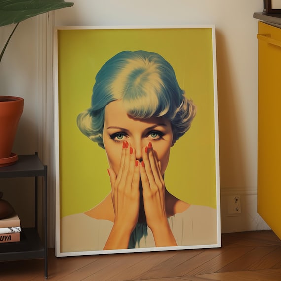 Funny Toilet Poster, Humorous Bathroom Decor