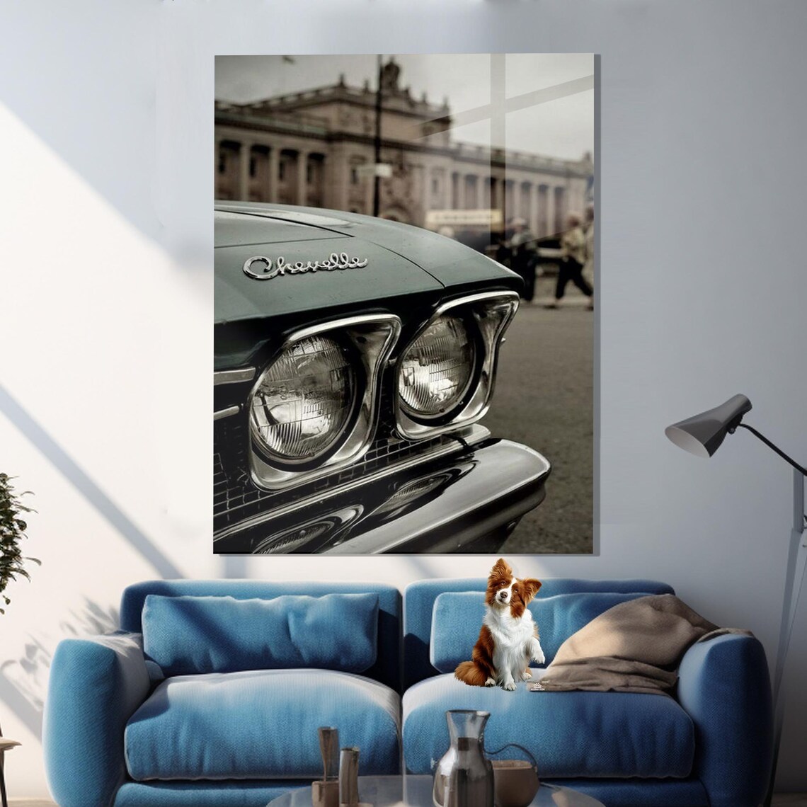 Chevrolet Chevelle Classic Car Front End Vintage Automotive Gallery Poster - Image 3