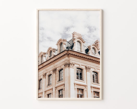 Paris Photography Print, France Architecture Poster