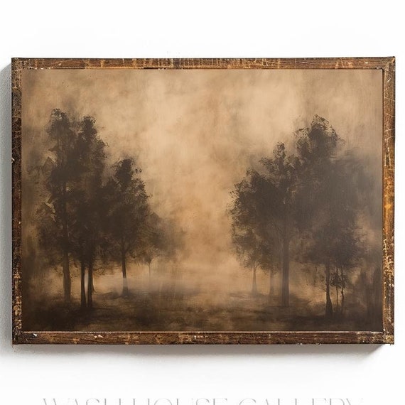 Brown Tone Wall Art Moody Wall Art Brown Moody Decor Dark Academia Decor Dark Cottagecore Bathroom Wall Art Moody Kitchen Wall Art