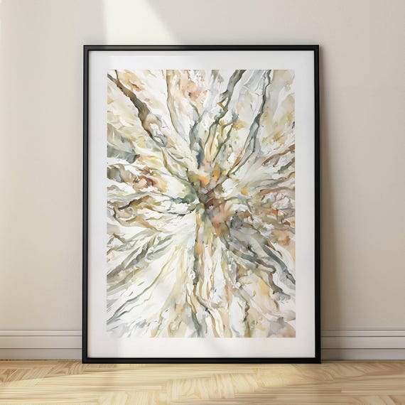 Watercolor Mountain Art, Personalized Terrain Illustration