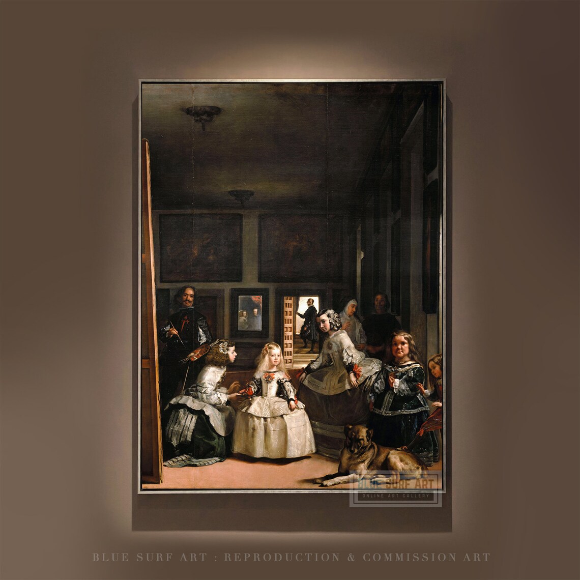 Diego Velazquez Las Meninas 1656 Spanish Baroque Masterpiece Poster