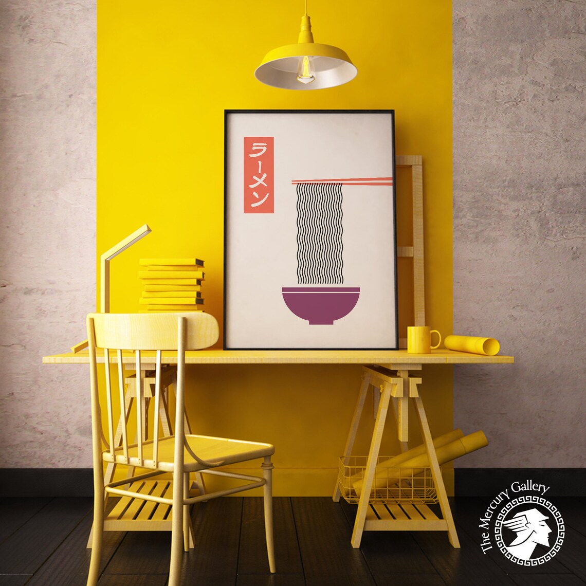 Ramen Noodle Print, Japanese Culture Art Print - Image 5