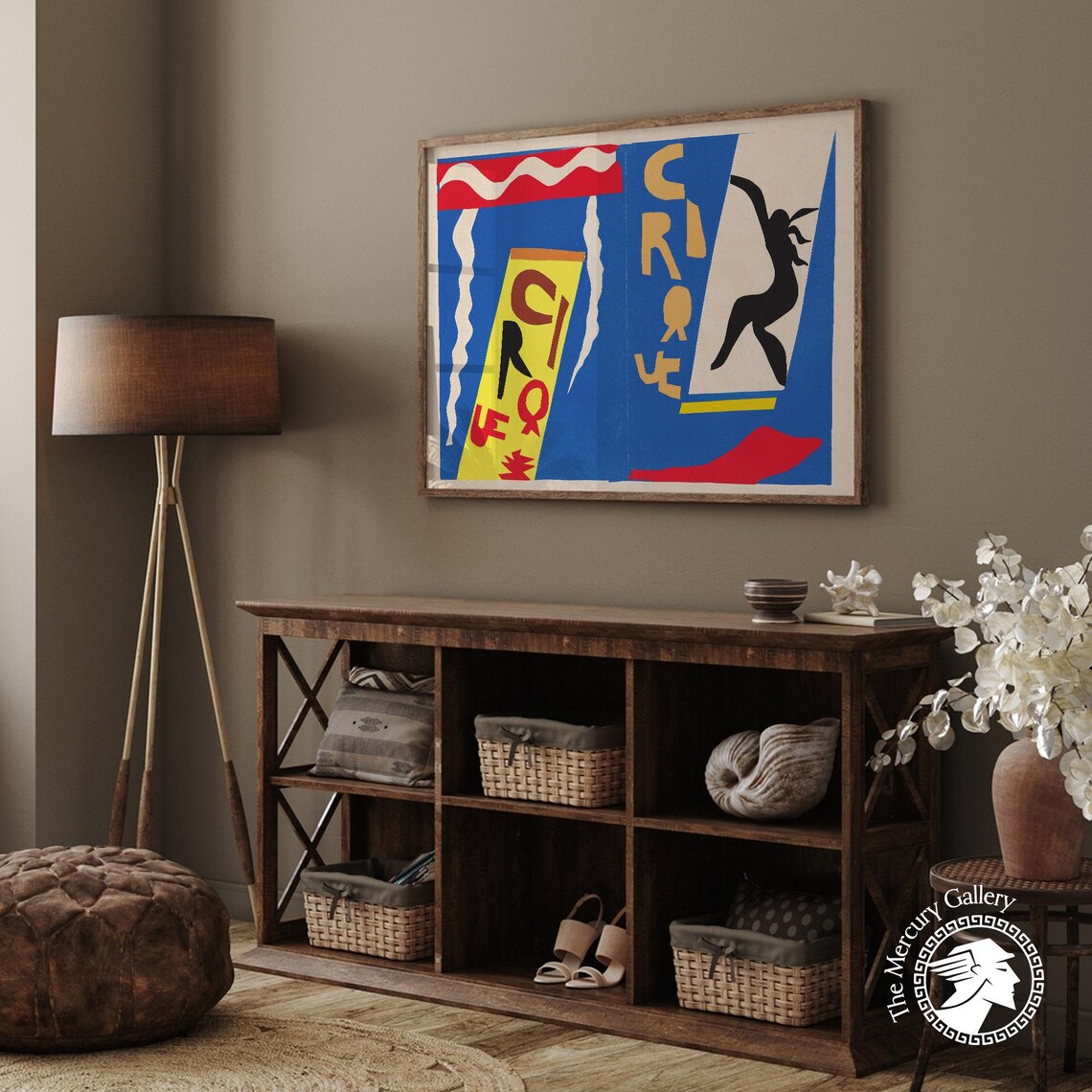 Henri Matisse Jazz The Circus Colorful Cut Out Collage Art Poster - Image 2
