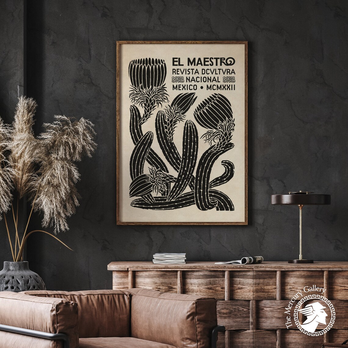 El Maestro Mexico Vintage Botanical Art Print - Image 2
