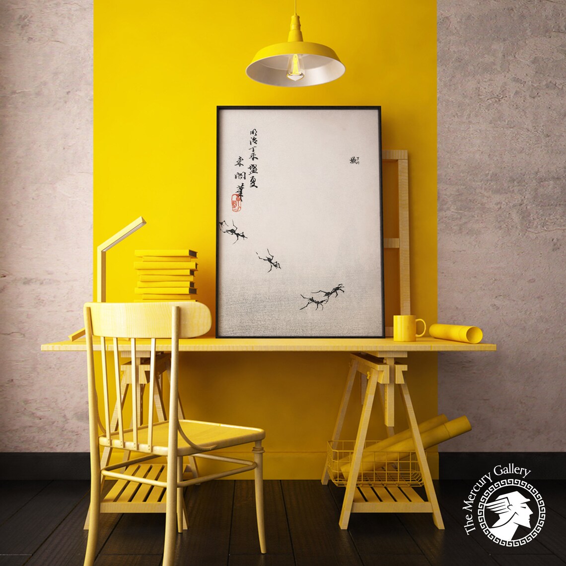 Ants Trail Illustration Morimoto Toko Art Print - Image 5