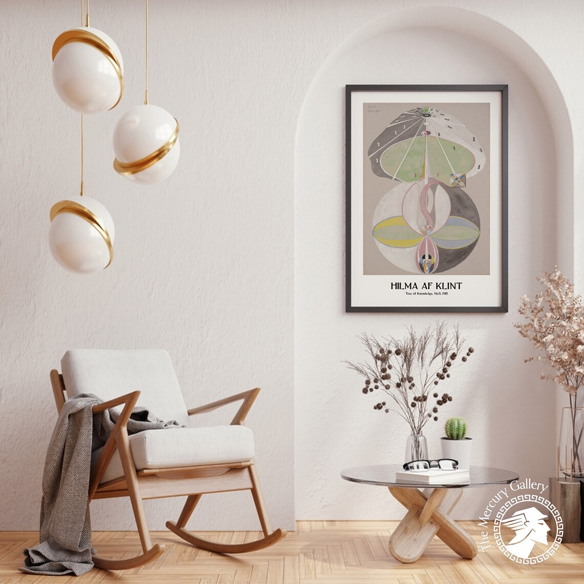 Hilma Af Klint Swedish Modern Abstract Poster - Image 6
