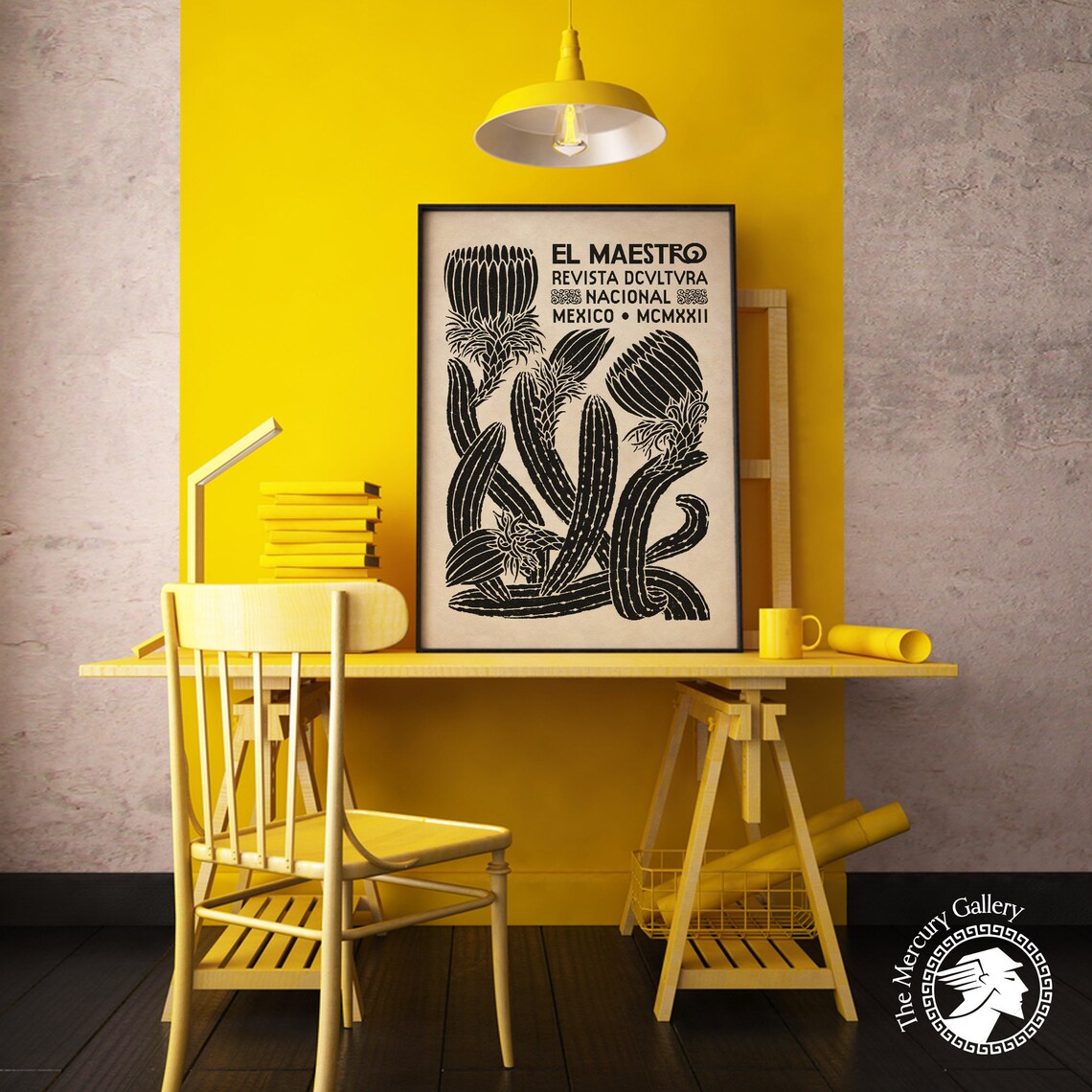 El Maestro Mexico Vintage Botanical Art Print - Image 5
