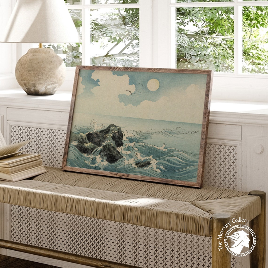 Waves At Kojima Island, Japan Art Print - Image 4