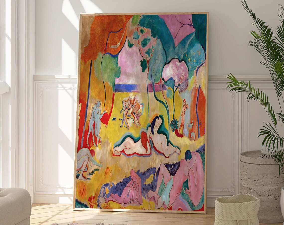 Henri Matisse's The Joy of Life Poster Print - Image 4
