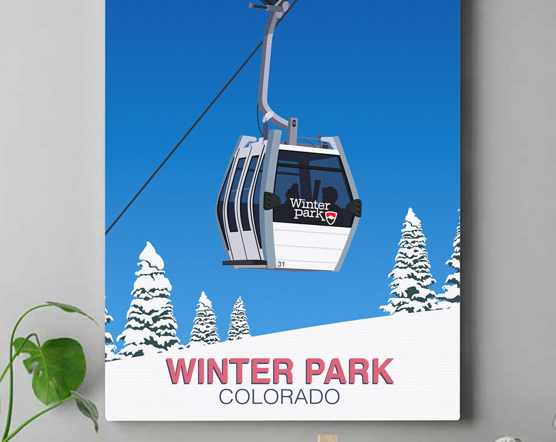 Winter Park Art Print