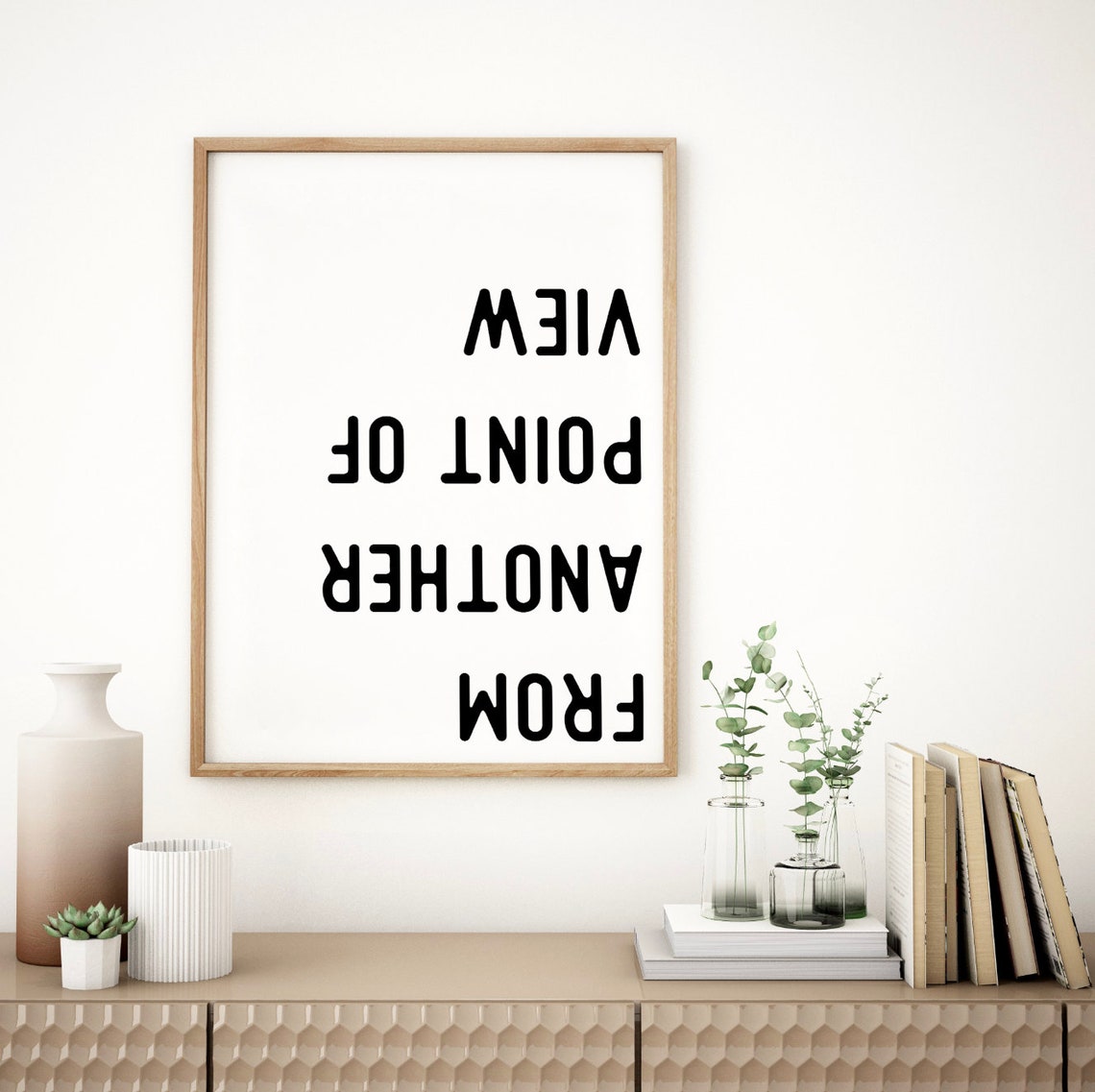 From Another Point Of View Ouotes Custom Quote Print Custom Text Print Custom Quote Custom Wall Art Quote Wall Art Personalized Quote - Image 2