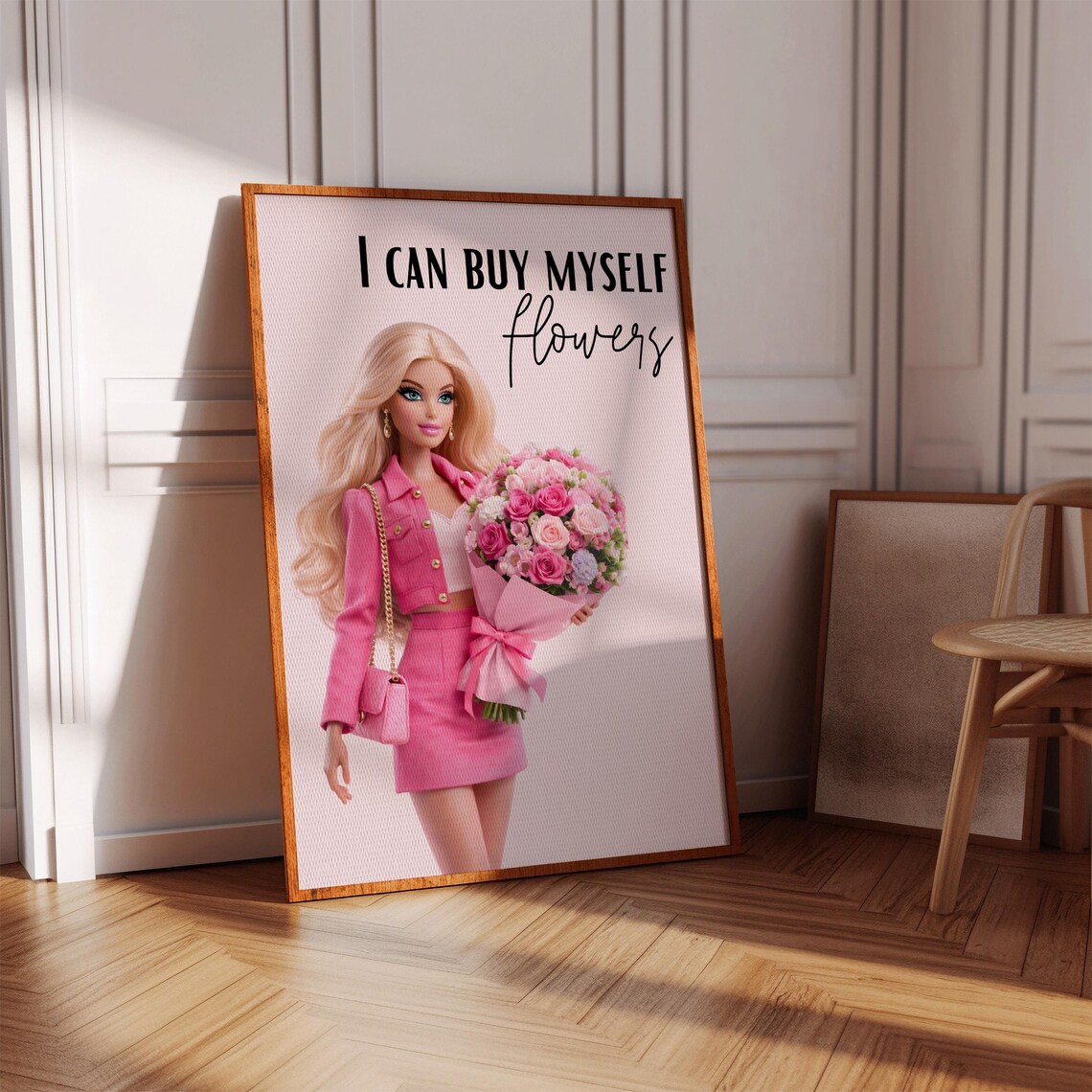 Self Love Wall Art, I Can Buy Myself Flowers Poster