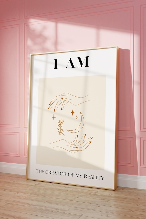 Law Of Attraction Spiritual Art Print