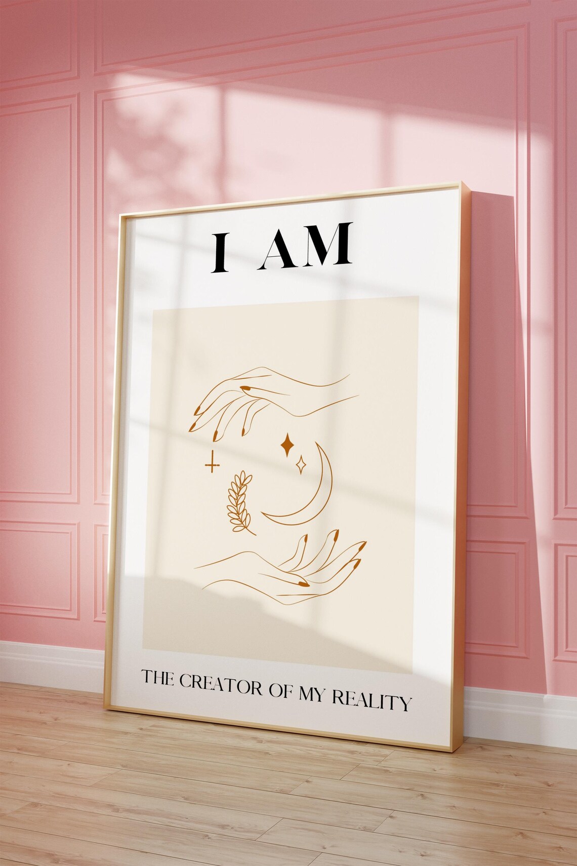 Law Of Attraction Spiritual Art Print