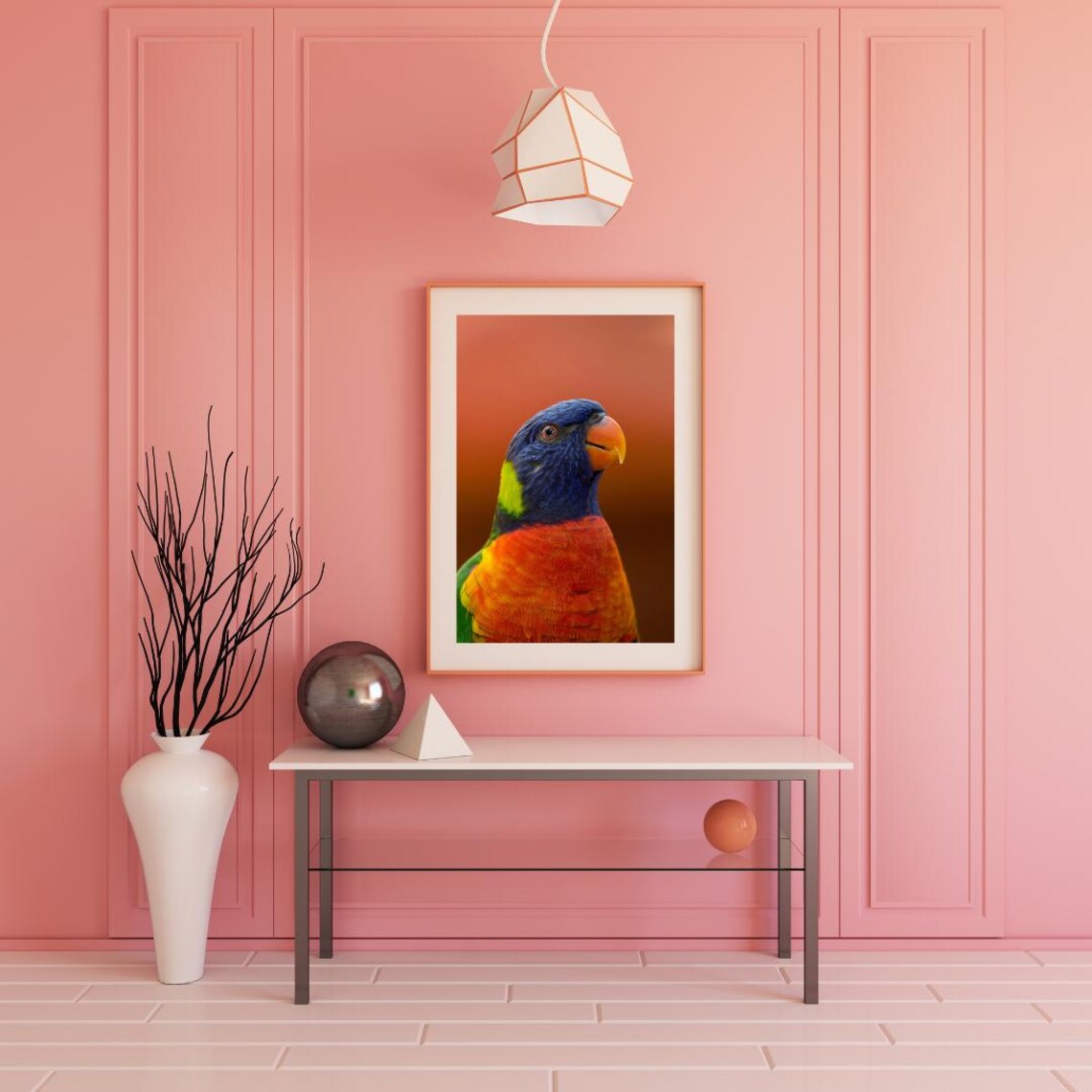 Parrot Wall Art, Nature-Themed Bird Photography - Image 5