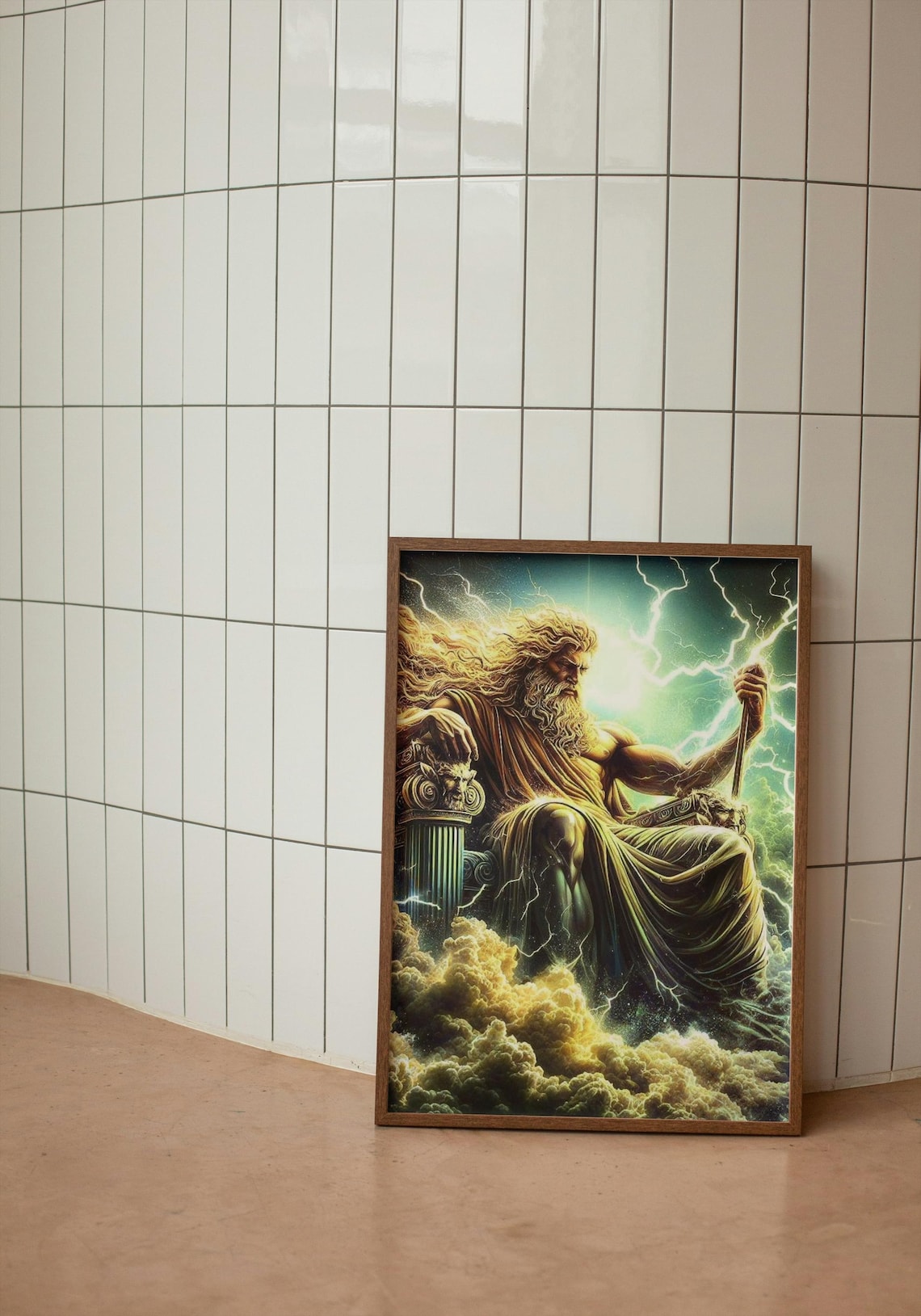 Wrath Of Zeus - Mythological Greek God Illustration - Image 5