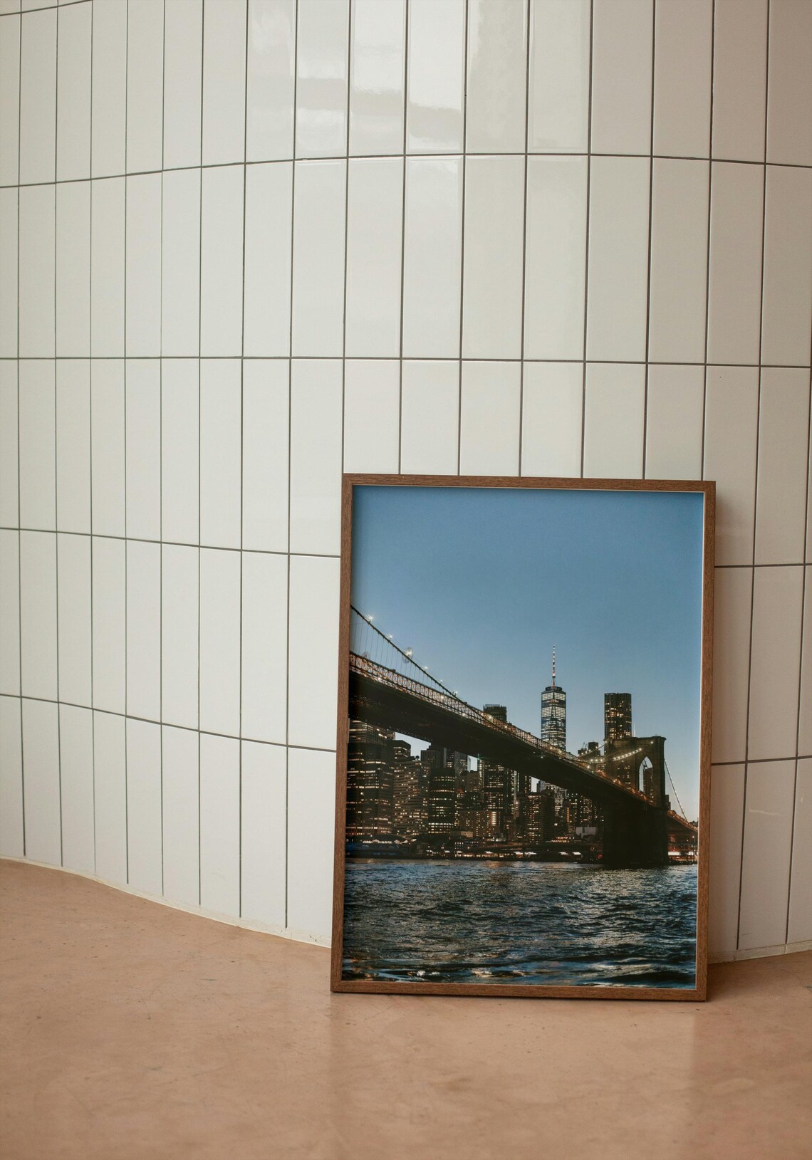 Brooklyn Bridge and New York City Skyline at Dusk - Image 6