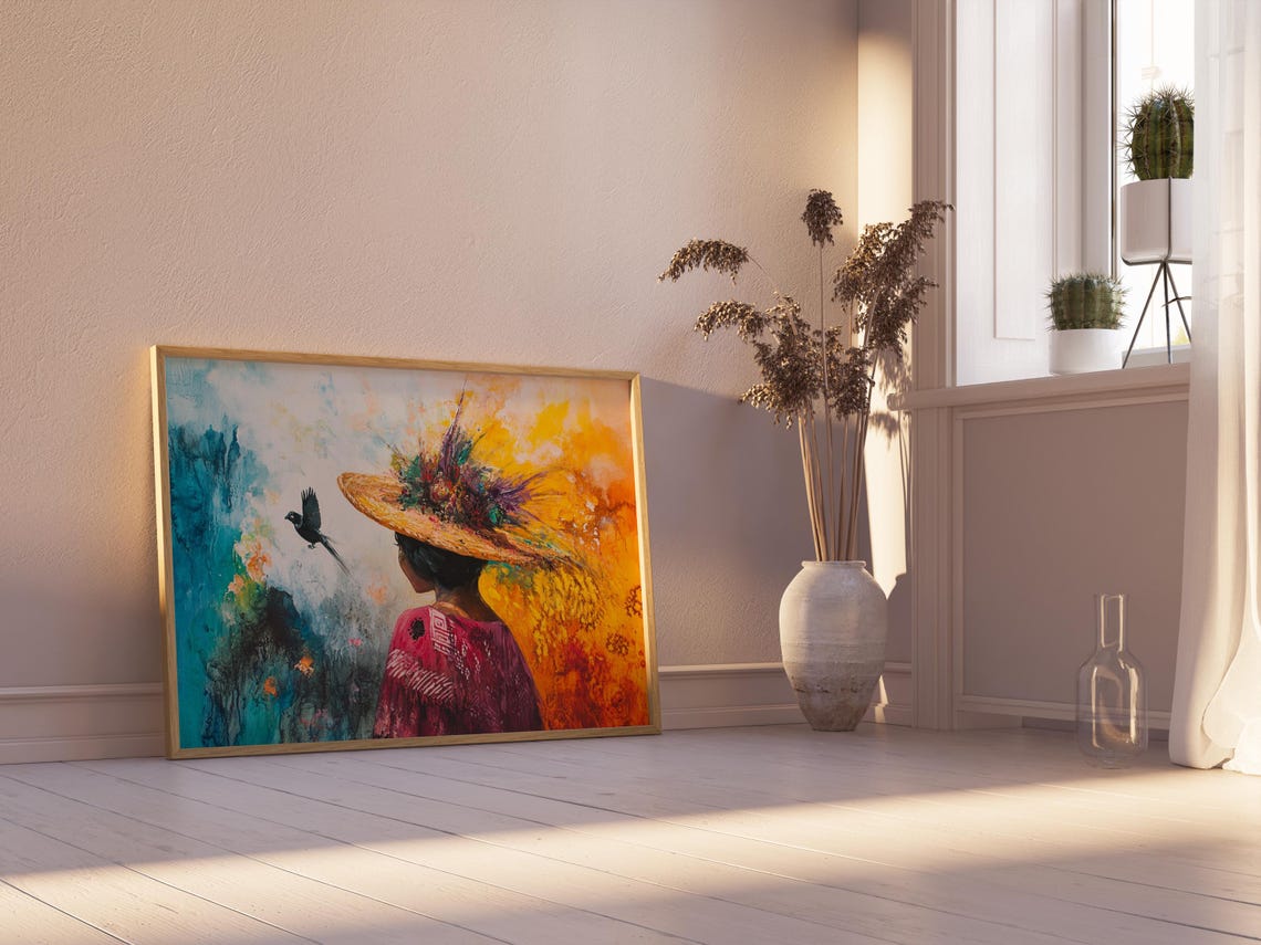 Mexican Wall Art Print, Gift For Her - Image 2