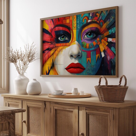 Mexican Art Print, Gift For Her