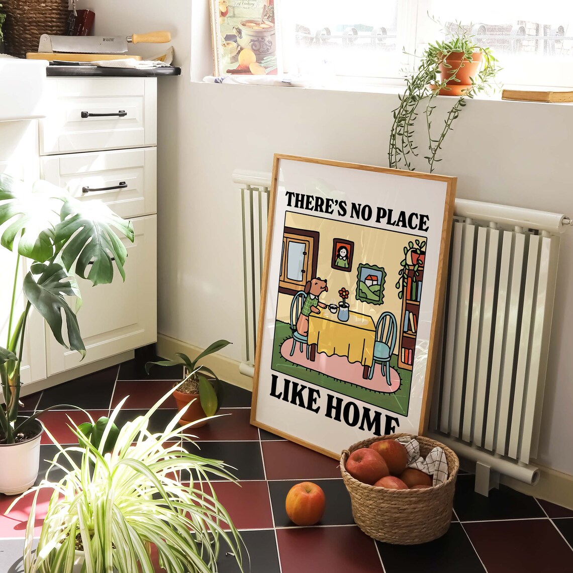There's No Place Like Home Dog Quote Poster - Image 2