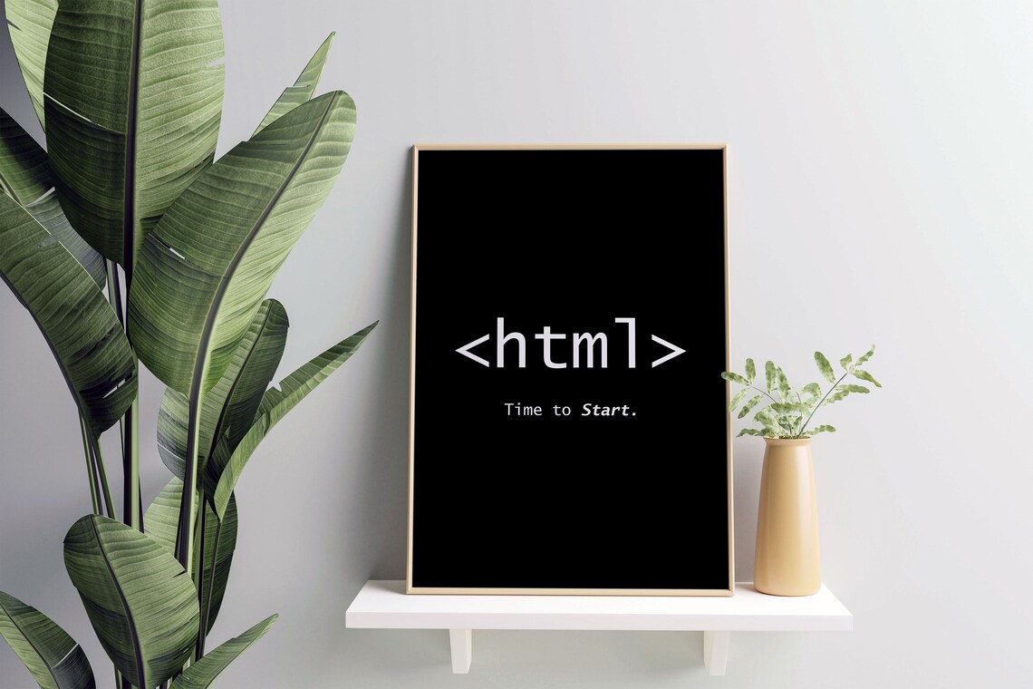 Html Poster, Coding Quote for Computer Room Decor - Image 2
