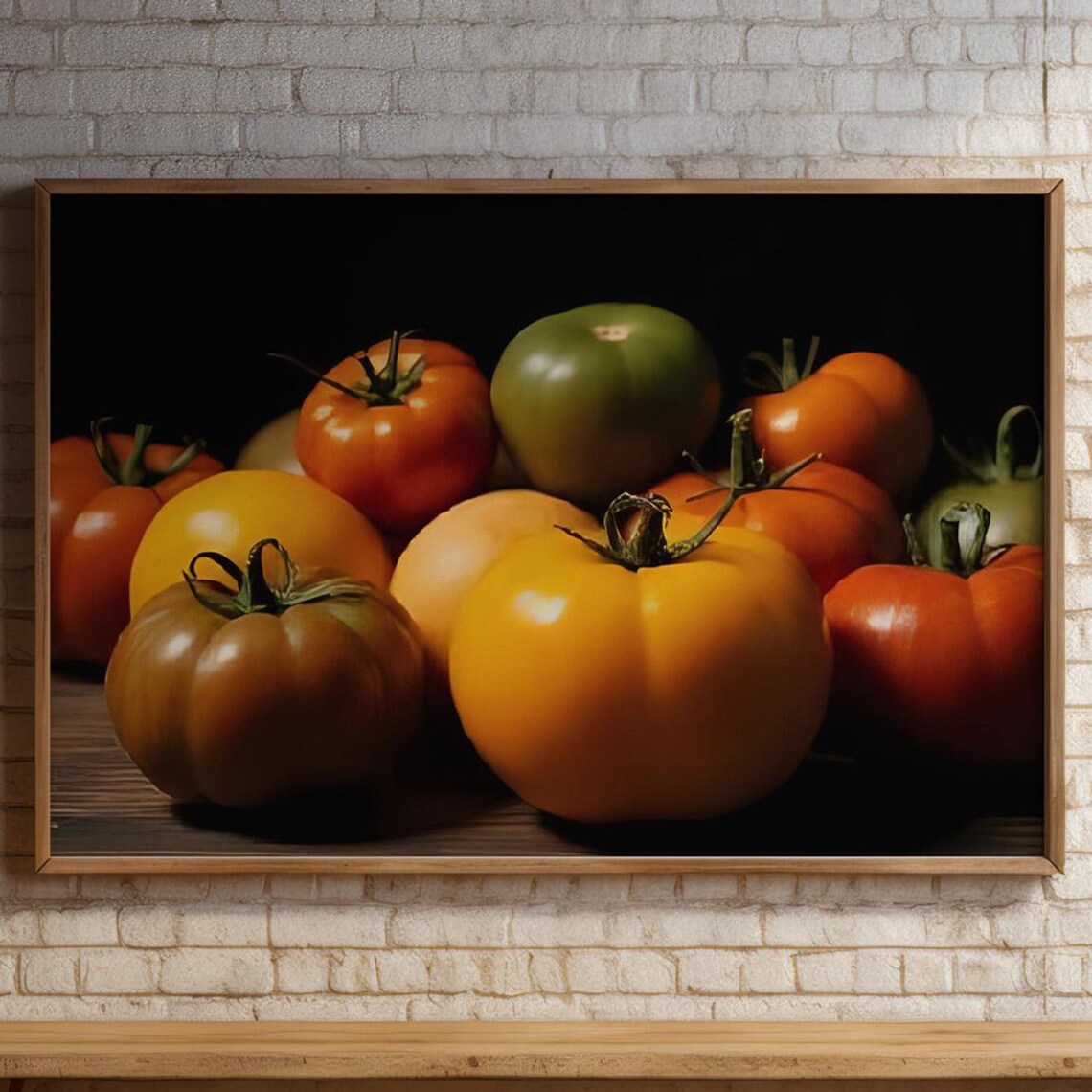 Heirloom Tomatoes Healthy Food Art Print