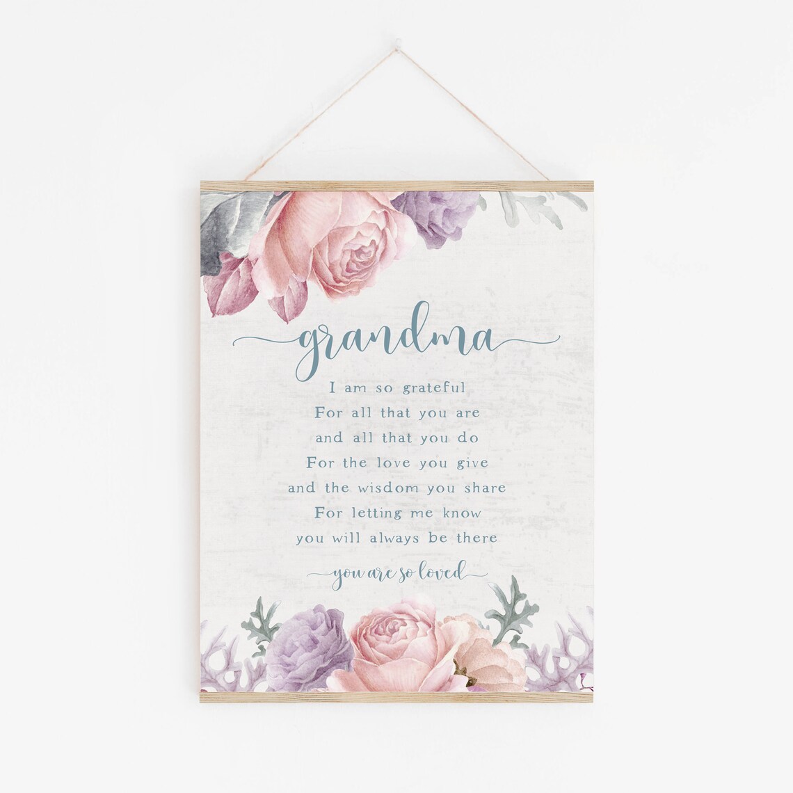 Instant Grandma Poem Quote, Mothers Day Keepsake Print - Image 3