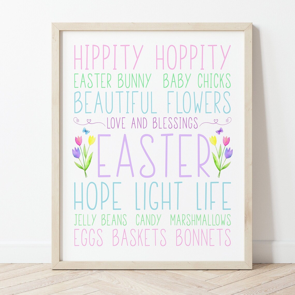 Easter Words and Sayings Springtime Poster - Image 4