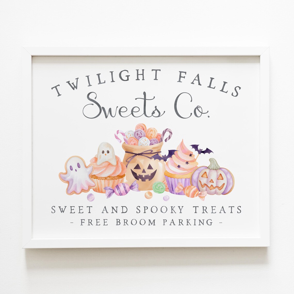 Halloween Bakery, Cute Pastel Artwork Poster - Image 5