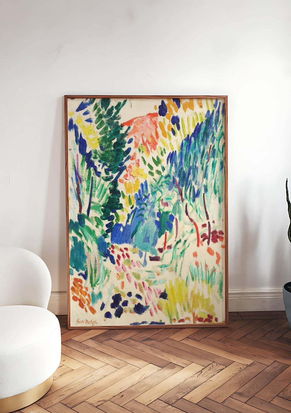 Henri Matisse French Riviera Coastal Scene, Art Print - Image 4