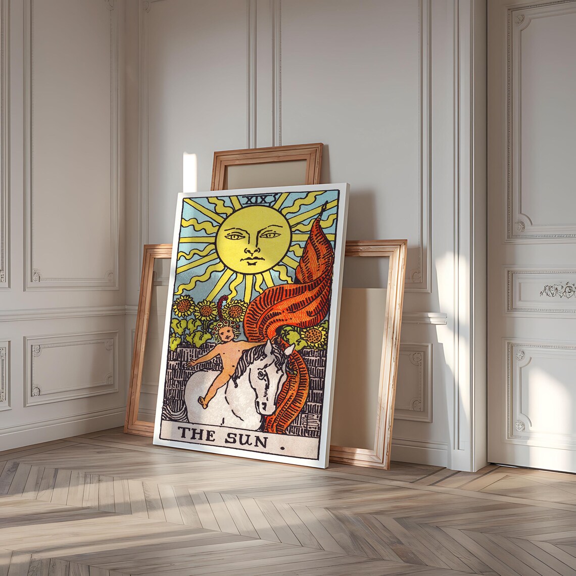 Tarot Cards Rider Waite, The Sun Poster Print - Image 3