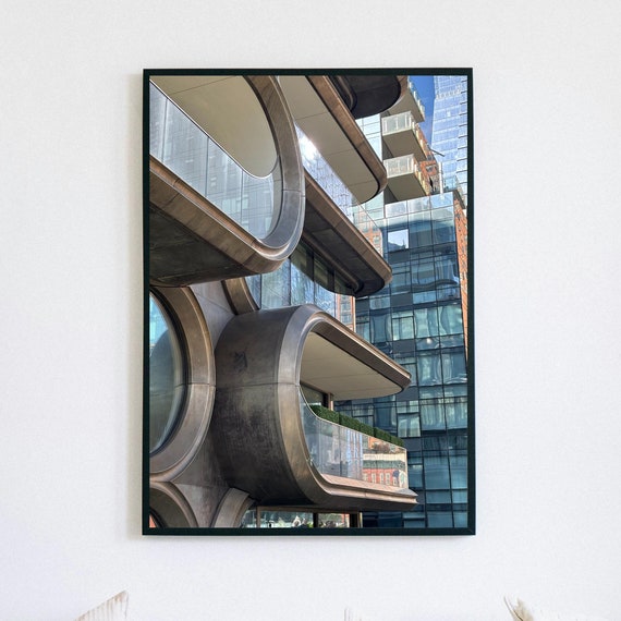 Nyc Modern Architecture Fine Art Photography High Line Building Wall Art Urban Landscape Print For Home Decor